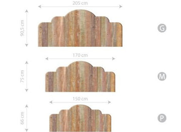 Adesivo de Parede para Cabeceira de Cama CALIFORNIA